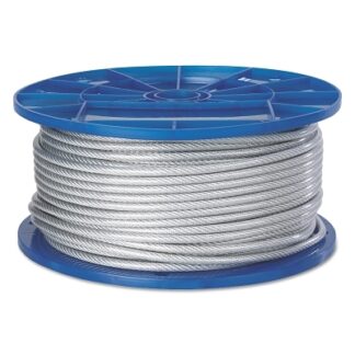 Peerless Aircraft Quality Wire Ropes, 7  Strands,  19 Strands/Wire, 5/16", 1,400 lb Load 4500705