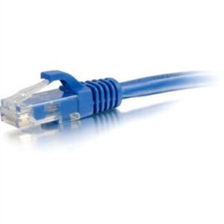 35FT CAT6A BOOTED UTP BLU
