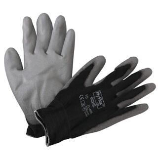 HyFlex 11-600 Palm-Coated Gloves, Size 10, Black 103363