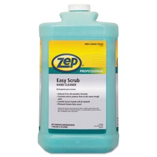 Zep Professional Easy Scrub Industrial Hand Cleaner, Square Jug, 1 gal, Lemon 1049469