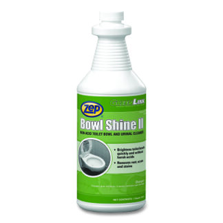 Zep Professional Bowl Shine II, 1 qt, Bottle, Mild Pleasant Scent 119709