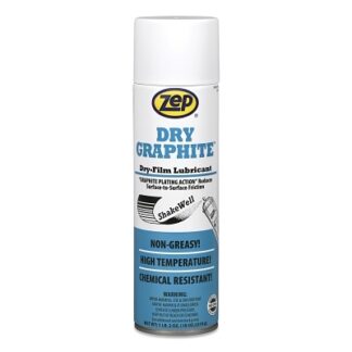 Zep Professional DRY GRAPHITE Dry-Film Graphite Lubricant, 18 oz, Aerosol Can 16401