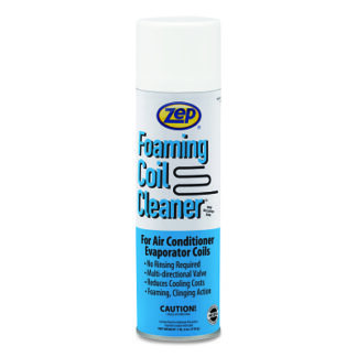 Zep Professional Foaming AC Coil Cleaner, 18 oz, Aerosol, Citrus Scent 20201