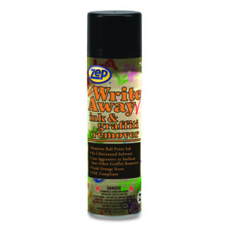 Zep Professional Vandal Mark Remover, 14 oz, Aerosol Citrus Scent, Write Away 32401
