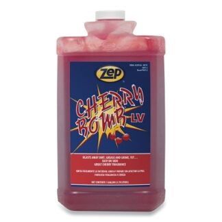 Zep Professional Cherry Bomb LV Heavy-Duty Hand Cleaners with Pumice, 1 gal, Jug 329124
