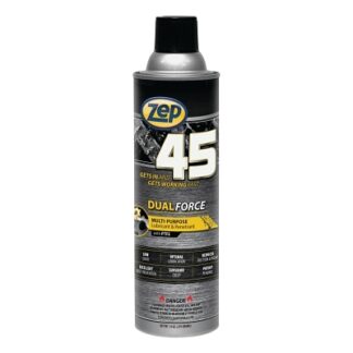 Zep Professional Zep 45 DUAL FORCE Multi-Purpose Lubricants and Penetrant, 14 oz, Aerosol Can 374301