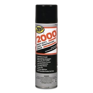Zep Professional Zep 2000 Heavy-Duty Clear Penetrating Grease, 13 oz, Aerosol Can 416401