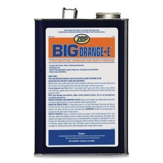 Zep Professional BIG ORANGE-E Liquid Industrial Degreaser, 1 gal Can, Citrus 48524
