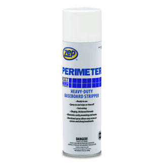 Zep Professional Baseboard Stripper, 18 oz, Aerosol, Mild Solvent Scent, Perimeter 501
