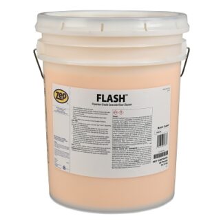 Zep Professional FLASH Premium Grade Concrete Floor Cleaner, 40 lb, Drum, Pine Scent 72333