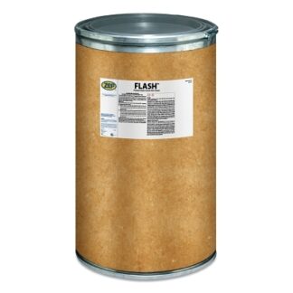 Zep Professional FLASH Premium Grade Concrete Floor Cleaner, 125 lb, Drum, Pine Scent 72342