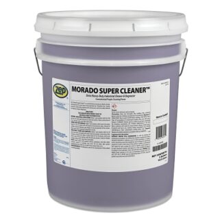Zep Professional MORADO Super Cleaner Extra Heavy-Duty Industrial Cleaner and Degreaser, 5 gal Pail, Ether-Like 85635