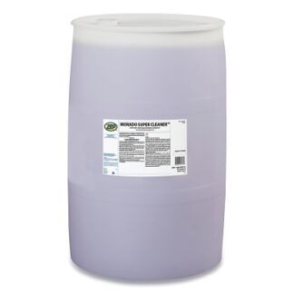 Zep Professional MORADO Super Cleaner Extra Heavy-Duty Industrial Cleaner and Degreaser, 55 gal Drum, Ether-Like 85685