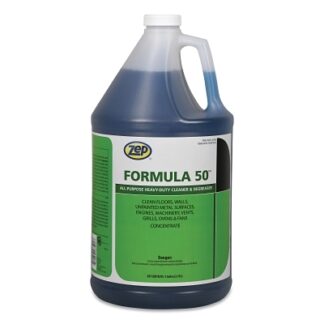 Zep Professional FORMULA 50 Heavy-Duty All-Purpose Cleaners and Degreaser, 1 gal, Jug, Mild Scent 85924