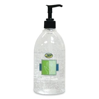 Zep Professional Instant Hand Sanitizer 60lcohol Gel, 16.91 oz, Lemon Scent 87801