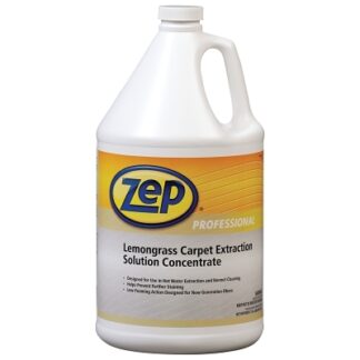 Zep Professional Lemongrass Carpet Extraction Solution Concentrate, 128 oz, Bottle 1041398