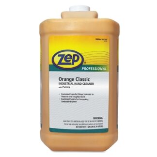 Zep Professional Orange Classic Industrial Hand Cleaner with Pumice, Orange, Bottle, 1 gal 1046475