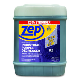 Zep Professional Industrial Purple Cleaner and Degreaser Concentrate, 5 gal Pail, Ether Scent R45815