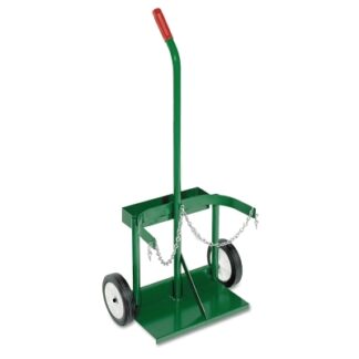 Anthony Small Dual-Cylinder Carts with Tool Tray, 7 in Solid Rubber, Plastic Rim Wheels 38B