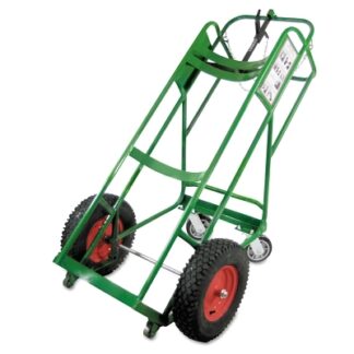 Anthony Cryogenic Use Single-Cylinder Carts, 46 x 28 in, 16 x 4 in Solid Wheels 87U4S