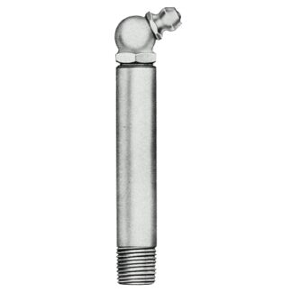 Alemite Hydraulic Fittings, Elbow - 65°, 2 3/4 in, Male/Male, 1/8 in (PTF) 1649B