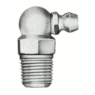 Alemite Leakproof Fittings, Elbow - 90°, 31/32 in, Male/Male, 1/8 in (NPT) 1693