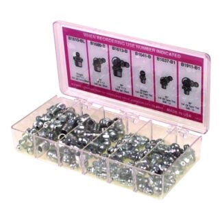 Alemite Vehicle Fitting Assortments, Includes 96 Assorted Fittings 23981