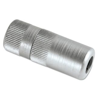 Alemite Hydraulic Coupler w/Rubber Seal & Built-In Check Valve, 1/8 in, F/F, Blister Pk B308730