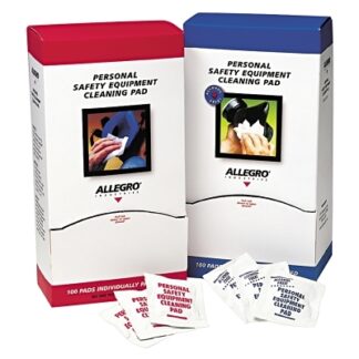 Allegro Respirator Cleaning Pads, 5 in x 8 in, White 1001