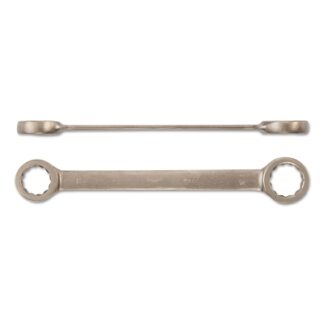 Ampco Safety Tools Double End Box Wrenches, 1 3/16 in x 1 1/4 in, 13 in L 0886