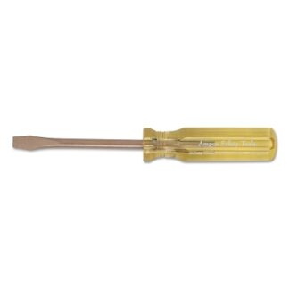 Ampco Safety Tools Standard Tip Screwdrivers, 5/16 in, 6 1/2 in Overall L S48