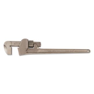 Ampco Safety Tools Cast Aluminum Pipe Wrenches, 90° Head Angle, 8 in W210