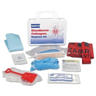 Honeywell North Bloodborne Pathogen Response Kits, Personal Protection, Plastic, 16 Unit 0197450032L