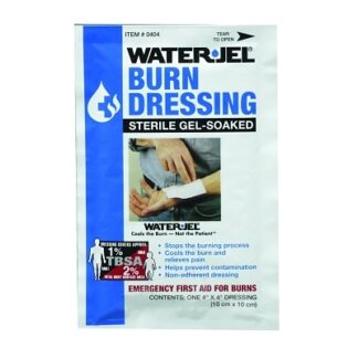 Honeywell North Water Jel Burn Products, Dressing, 4 in x 4 in 049077