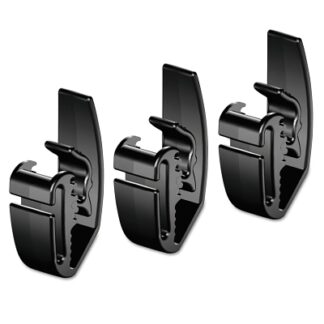 Honeywell North Goggle Clips, Plastic, Black GC2000