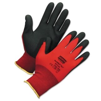 Honeywell North NorthFlex Red-X Gloves, Large, Black/Red NF11X9L
