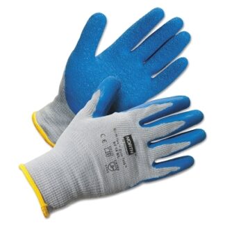 Honeywell North Duro Task Supported Natural Rubber Gloves, Size 11, Black NF1411XXL
