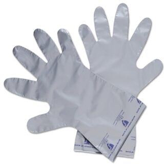 Honeywell North Silver Shield/4H Gloves, PE and EVOH, 2.7 mil, Size 11, Silver SSG11