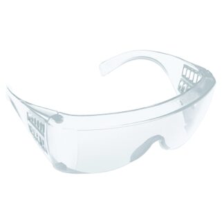 Honeywell North Norton 180° Safety Glasses, Clear Lens, Anti-Scratch/Anti-Static/UV, Clear Frame T18000