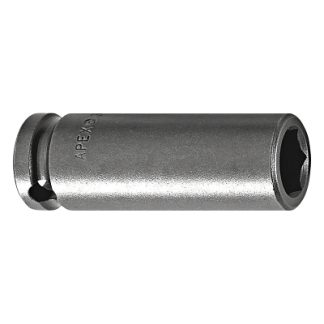 APEX 1/4" Dr. Deep Sockets, 20445, 1/4 in Drive, 1/4 in, 12 Points 1208D