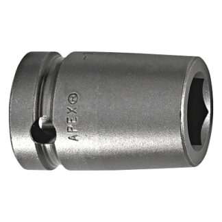 APEX 1/2" Dr. Standard Sockets, 28635, 1/2 in Drive, 7/16 in, 6 Points 5114
