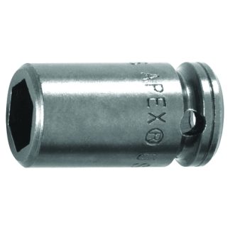 APEX 1/4" Dr. Standard Sockets, 06113, 1/4 in Drive, 10 mm, 6 Points M10MM11