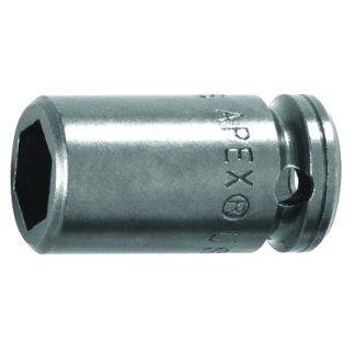 APEX 1/4" Dr. Standard Sockets, 06187, 1/4 in Drive, 5/16 in, 6 Points M1110