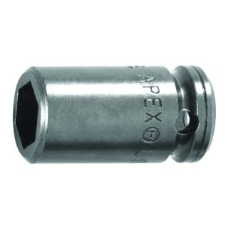 APEX 1/4" Dr. Deep Sockets, 06255, 1/4 in Drive, 1/4 in, 6 Points M1208