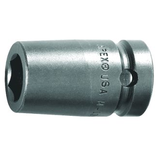 APEX 1/4" Dr. Standard Sockets, 08455, 1/4 in Drive, 5/16 in, 6 Points M1E10