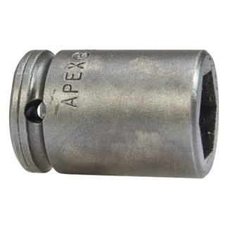 APEX 1/4" Dr. Standard Sockets, 08487, 1/4 in Drive, 7/16 in, 6 Points M1P14