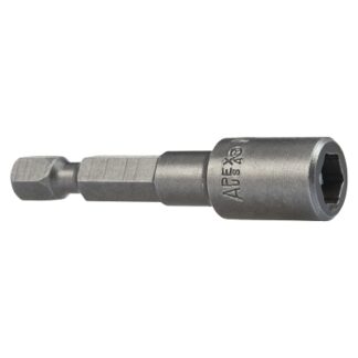 APEX Magnetic Nutsetter Power Bits, 1/4 in x 2 in M6N08082