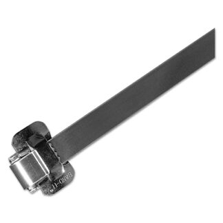 Band-It BAND-FAST Ready to Use Bands, 3/4 in, 34 in, 0.03 in, Stainless Steel BFESA1230034