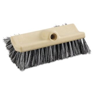 Boardwalk Dual-Surface Vehicle Brush, 10 in Long, Brown BWK8420