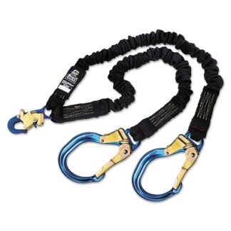 DBI-SALA ShockWave2 Arc Flash 100 Tie-Off Shock Absorbing Lanyards, 6ft, Snaphook, 310lb 1244632